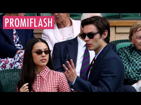 Video Thumbnail: Olivia Rodrigo und Louis Partridge glänzen in Wimbledon