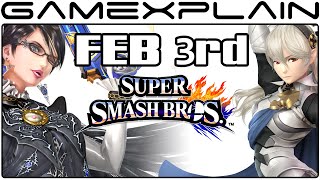 Bayonetta & Corrin Coming Feb 3rd - Smash Bros DLC