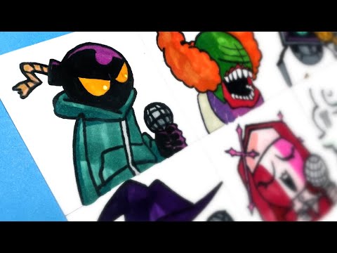 Drawing Mods FRIDAY NIGHT FUNKIN' PART 1