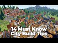 Minecraft 14 Must Know Starting Tips For Building A City
