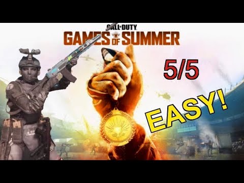 Shooting Range EASY! Gold Medal  (Games of Summer) FINAL DAY Trial 5/5