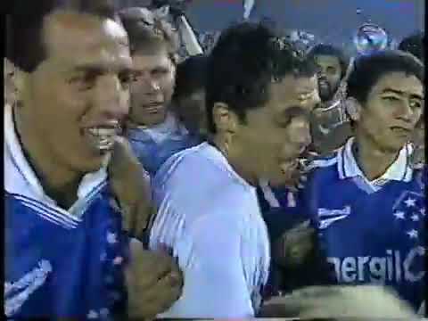LIBERTADORES 1997 - Cruzeiro 1x0 Sporting Cristal PER - CRUZEIRO CAMPEÃO