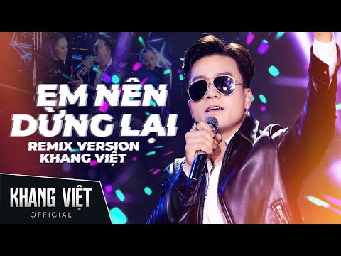 Karaoke Em Nên Dừng Lại Remix - Khang Việt (Haky Remix) | Thôi Em Đừng Nặng Lòng Anh Ta Remix
