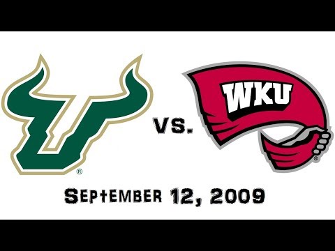 September 12, 2009 - South Florida Bulls vs. Western Kentucky Hilltoppers Full Football Game