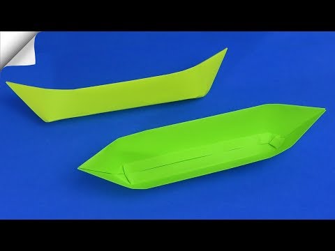 Paper boat Moving paper toys Paper crafts