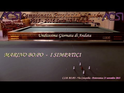 Campionato Bergamasco Boccette Serie B