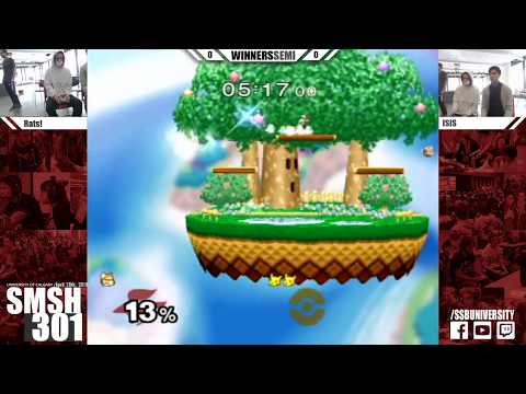 SMSH 301 - ME$ | Rats! vs. ISIS - Melee Singles WS