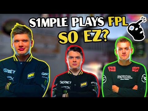 S1MPLE PLAYS FPL AGAINST ELECTRONIC AND NIKO!! WAR OF GODS!!  TWITCH CS GO S1MPLE STREAM