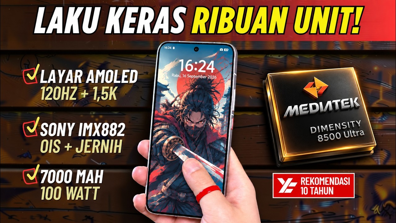 5 HP YANG LAKU KERAS EDISI SEPTEMBER 2026