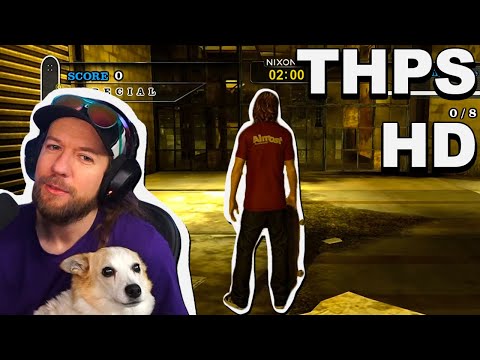 FINALLY PLAYING TONY HAWK'S PRO SKATER HD