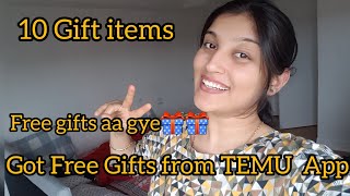 Free Gifts 🎁🎁from TEMU App || Gifts🎁 Unboxing || happy deal || First online order in Canada 🇨🇦🇨🇦