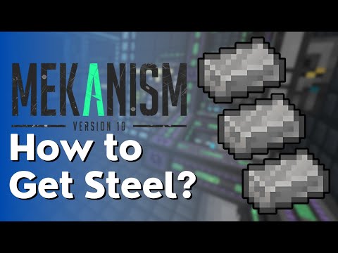 Mekanism - How to get Steel Full Tutorial