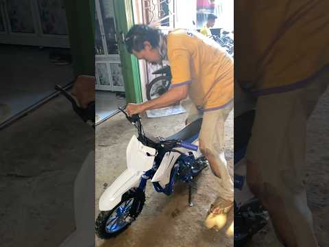 Servis motor tril mini #davidsunairi #wargads #anakdesa #minivlog