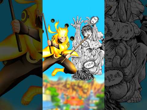 Naruto vs baki | who is strong? #naruto #baki #youtubeshorts #shorts #narutoshippuden #anime