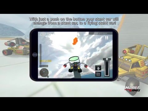 Flying Stunt Car Simulator 3D Video