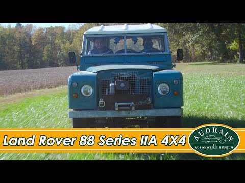 1970 Land Rover 88 Series IIA 4X4: Sticking To Its Roots