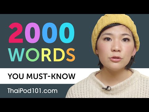 2000 Words Every Thai Beginner Must Know
