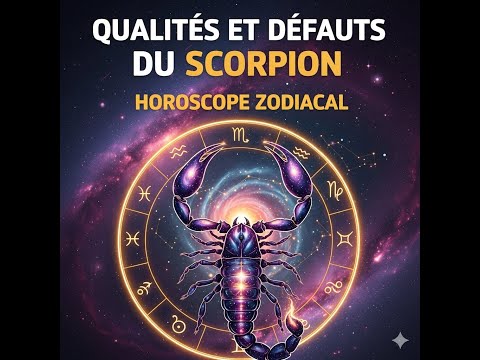 Les qualités et défauts du SCORPION ♏