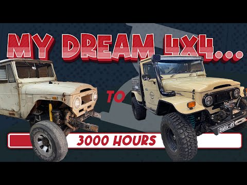 3000 Hours to BUILD my DREAM 4x4 in 17 minutes