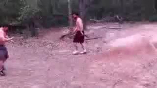 Brutal fight two guys
