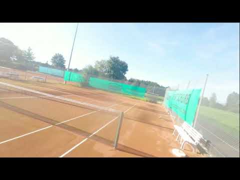 FPV Flug über die Tennisanlage des SV Pfahlbronn #tennis #tenniscourt #drone