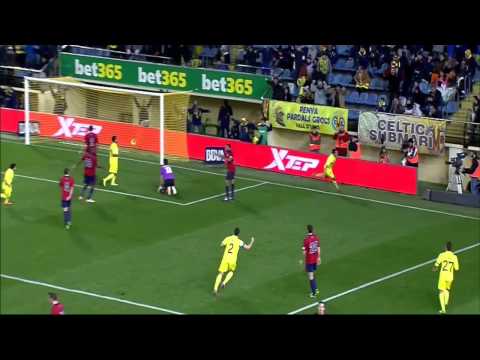 Villarreal vs Osasuna 3-0 Gol Perbet Jornada 22 2013/2014 - AllGoalsLFP