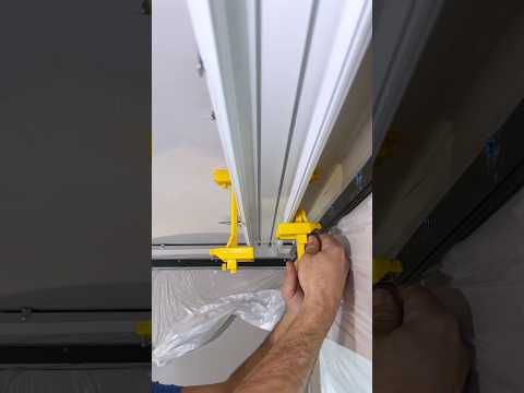 Скрытый карниз в натяжной потолок #натяжныепотолки #ремонтквартир