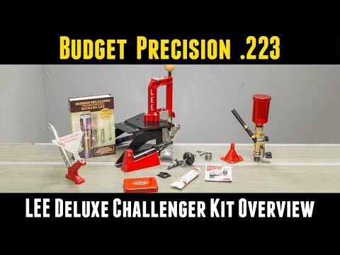 Budget Precision .223: LEE Deluxe Challenger Kit Unboxing and Setup