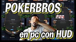 How to play PokerBros on your computer, and how to enable the HUD!!!