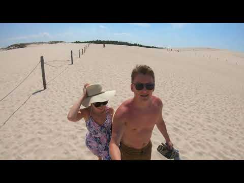Wakacje Łeba 2019 plaża+miasto+wydmy