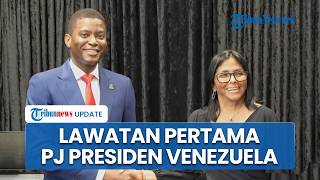 Kunjungan Pertama sejak Ditunjuk Jadi Penjabat Presiden Venezuela, Delcy Rodriguez Tiba di Grenada