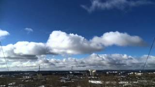 preview picture of video 'Небо над городом / The sky over the city. Timelapse'