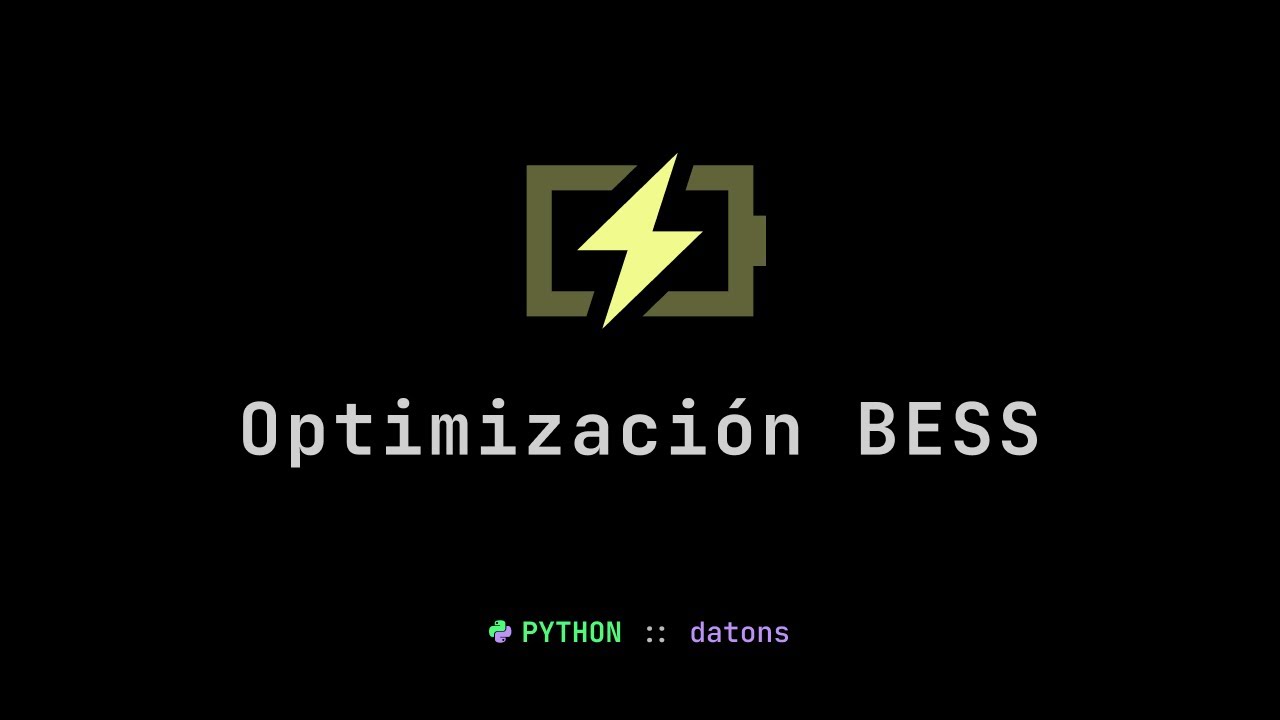 Datons Stories #12 - Optimización BESS (Baterías) | Datos reales de mercados energéticos OMIE