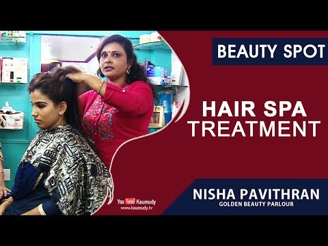 Hair Spa Treatment | Nisha Pavithran | Golden Beauty Parlour | Beauty Spot | Ladies Hour