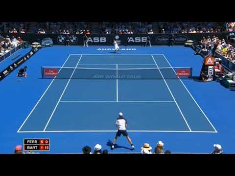 David Ferrer v Matthew Barton Match Highlights (R2) | ASB Classic Auckland 2016