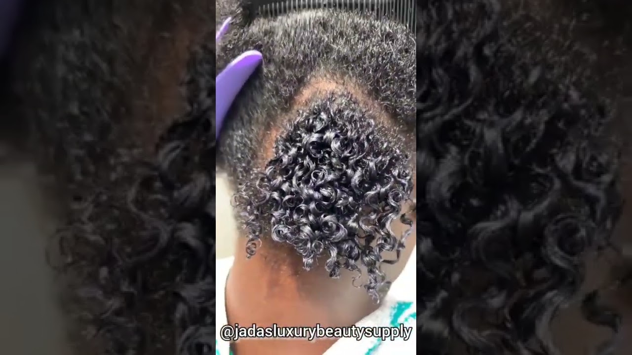 😍 Coco Black Naturals Curling Custard making curls POP! 😍