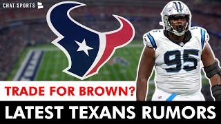 Texans Trading For DT Derrick Brown? DeMeco Ryans BREAKS DOWN Texans Free Agency, Latest Texans News