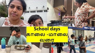 School Day routine Morning with my children ~Day in my life visiting school ~Family Traveler VLOGS