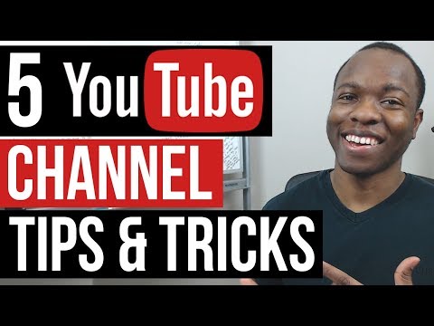 5 YouTube Channel Tips And Tricks to LEGIT GROW Subscribers 300+ PER MONTH FREE Video