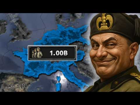 "I Made Italy CORE All of Europe - The Most Broken HOI4 Path"