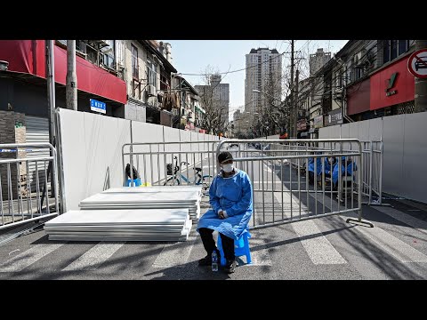 "Null Covid": Ganze Stadtteile in Shanghai abgeriegelt | AFP