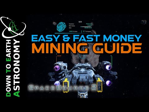Complete Mining Guide | Easy & Fast Money | SpaceBourne 2