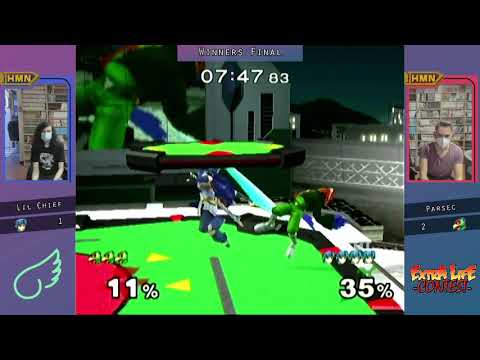 Extra Life Contest SSBM #4 : HFLAN Edition - Lil Chief (Marth) vs. Parsec (Falco) - Winners Final