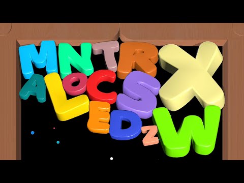 WORD BOARD: Jelly Alphabet 2048 - abcdefghijklmnopqrstuvwxyz Merge (ASMR Gameplay)