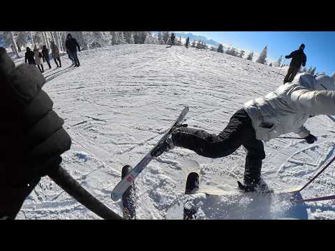 Ski Poiana Brasov (am facut accident)