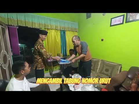 PENENTUAN NOMOR URUT CALON KETUA RT, SERBA-SERBI PILKATE 