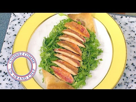 Filets de rougets en salade