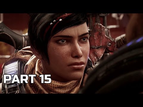 GEARS 5 GAMEPLAY WALKTHROUGH PART 15(SECURE THE TRAIN)