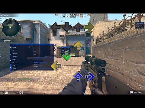 playing stepmania in csgo with superior cheat kmeth