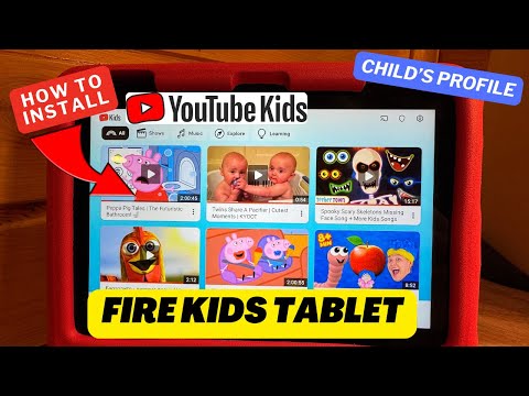 How to Install YouTube Kids on Amazon Fire Kids Tablet (Child Profile) | Works in 2026
